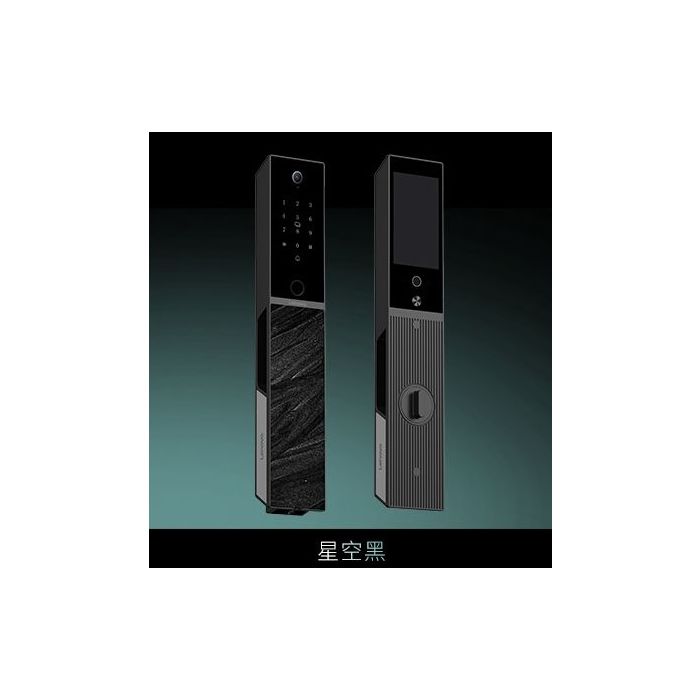 Lenovo 聯想 人臉識別掌靜脈智能電子門鎖 (大理石 / 晨光金 / 星空黑 / 火山岩) F3 (已包基本安裝)