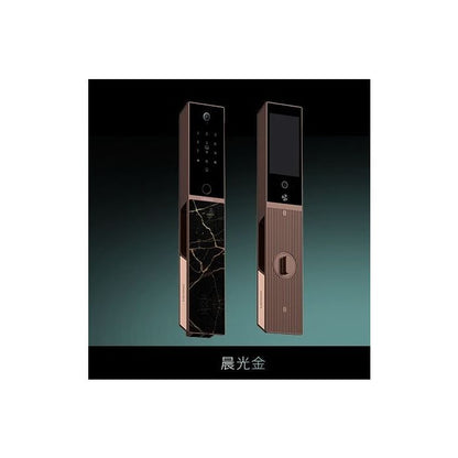 Lenovo 聯想 人臉識別掌靜脈智能電子門鎖 (大理石 / 晨光金 / 星空黑 / 火山岩) F3 (已包基本安裝)